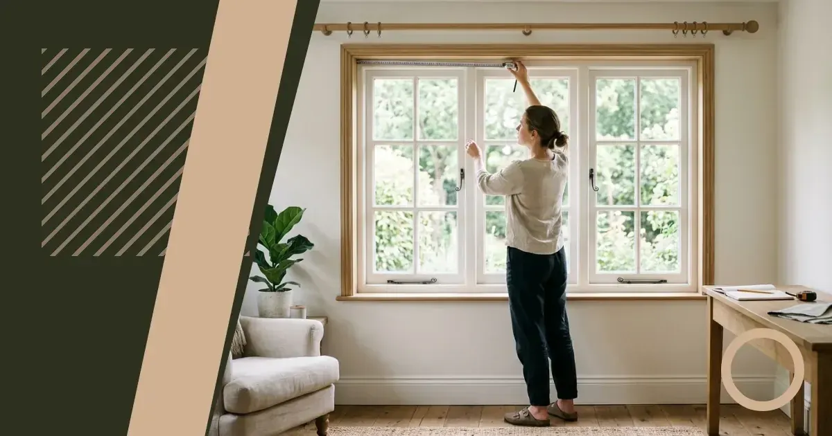 Measure for curtains in 4 steps and avoid the costly mistakes