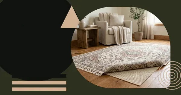 Keep your rugs flat on wooden floors with 5 practical fixes