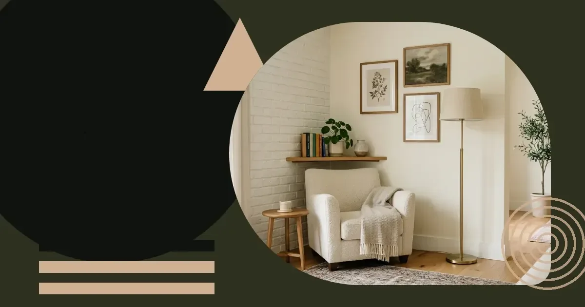Turn your awkward living room corner into something you'll actually use
